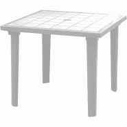 Table Weekend 80x80 blanche Bica - blanc 8003723000595