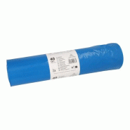 40 sacs-poubelle, LDPE 120 l 110 cm x 70 cm bleu - bleu plastique polypropylène 90477 40 sacs-poubelle, LDPE 120 l 110 cm x 70 cm bleu - bleu plastique polypropylène 90477