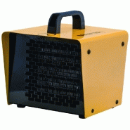 Appareil de chauffage électrique professionnel chantier atelier 2kw jaune 3902053