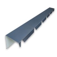 Faitière pente unique 45-333 / 2m10 - Blanc - RAL 9010