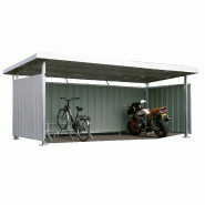 Gouttière pour abri deux roues en aluminium - 5 et 10 mètres - fabrication française_0