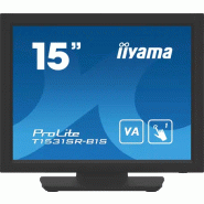 Iiyama T1531SR-B1S Moniteur de caisse 38,1 cm (15") 1024 x 768 pixels XGA àÉcran tactile