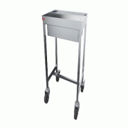 ITALCONCEPT L2G Chariot De Debrochage Inox304 Structure, 850 x 590 x 390mm - 3616350001979
