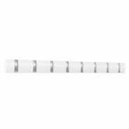Porte manteaux Flip 8 crochets Blanc Umbra - blanc multi-matériau 318858-660 Porte manteaux Flip 8 crochets Blanc Umbra - blanc multi-matériau 318858-660
