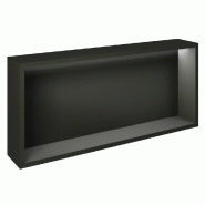 Présentoir Cage noir avec LED 86x14,5x38,4cm