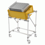 Présentoir mobile pour boite 600 mm