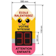 Radar pédagogique école - SPEED SAFE Radar pédagogique école - SPEED SAFE