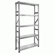 Rayonnage Galvastar L.1350 x P.400 mm Départ Rayonnage Galvastar L.1350 x P.400 mm Départ