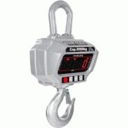 Steinberg Systems - Steinberg Crochet Peseur Balance à Grue Professionnelle SBS-KW-5000 (5 t / 2 kg, kg/lbs, aluminium moulé, batterie 6V/4Ah, LED -