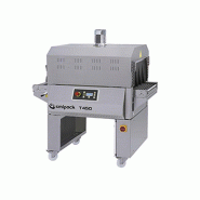 Tunnel de thermorétraction T450 INOX - acier inox AISI 304 - système FLXMOD®