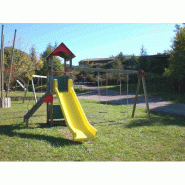 Tours de jeux en bois La Citadelle d'Elodie n°1B 5 activités 6-12 ans sur platine courte - TRJXCEVT-CI01_0