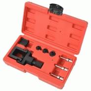 Vidaxl kit de disjoncteur et de rivetage de chaîne moto 8 pcs 210369
