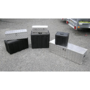 Coffre de rangement en aluminium ou en polyéthylène pour installation sur les remorques ou sous les camions - patrick remorques