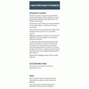 Fauteuil de réunion Atos - Mobel Linea - cuir noir Fauteuil de réunion Atos - Mobel Linea - cuir noir