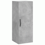 Helloshop26 - Armoire murale polyvalente 34,5 x 34 x 90 cm avec 3 compartiments moderne en bois béton 02_0049301 - métal 3000235774490