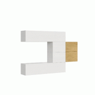 Itamoby Composition murale salon A24 L.234 H.160 P.39.2 - multicolore 8050598022610
