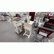 Machine à teinter les tranches - Modèle OMAC 998 DS TG PRO - pour maroquinerie et chaussures