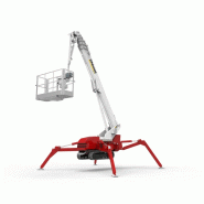 Nacelle élévatrice TSJ 30.1 - Spider classique, légère et compacte, flèche télescopique à 5 sections