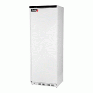 Romux® Armoire Réfrigérée Positive ABS 400 Litres 1 Porte 60 cm avec Refroidissement Froid Ventilé avec Capacité de 400 L - 4 Étagères et 130