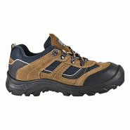 Safety Jogger - Chaussures de sécurité basses confortables anti-perforations avec embout en acier X2020P marron S3 Marron Taille 47 - 47 marron mati