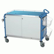 Sclessin 374.909C Chariot Nursing Bleu Professionnel - 374.909C