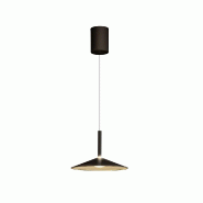 Suspension Led métal 9 watts noire - Mantra - Calice - noir métal 8435153278952