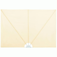 VidaXL Auvent latéral pliable de terrasse Crème 240 x 160 cm  Modèle Patio Orion Plus - beige 44567