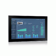 Panel PC industriel fanless 15,6 pouces Full HD Intel Core 12e génération - EVI-156WAC-12th avec façade IP66 et mémoire DDR5