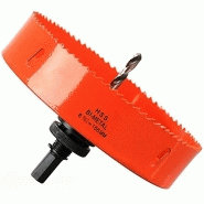 SCIE CLOCHE 155 MM, ACIER RAPIDE HSS M42 BI-MÉTAL, FRAISE À TROUS AVEC SCIE CLOCHE 155 MM, ACIER RAPIDE HSS M42 BI-MÉTAL, FRAISE À TROUS AVEC