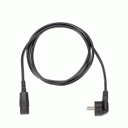 BACHMANN Câble d'alimentation H05VV-F 3G1,0mm² sw, 3,0m, type 30/35 C13