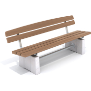 Banc public Stjerneborg réf 8042441 - Hags