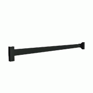 Barre de charge pour tube 25x15 mm - 632x44mm - noir