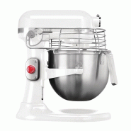 Batteur professionnel Kitchenaid rouge - Blanc_0