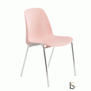 Chaise monocoque CAP - Rose_1