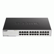 D-Link GO-SW-24G Non-géré L2 Gigabit Ethernet (10/100/1000) 1U Noir_0