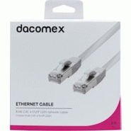 DACOMEX generique cordon rj45 cat. 6 f/utp lsoh snagless blanc - 3 m - dac-199054 DACOMEX generique cordon rj45 cat. 6 f/utp lsoh snagless blanc - 3 m - dac-199054