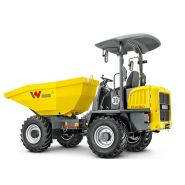 Dw50 dumper sur pneu - wacker neuson - 5000 kg