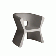 Fauteuil design in & out PAL - tortora