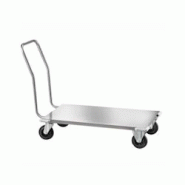 GGM Gastro Chariot de service plateforme inox sur roulettes - 4063326197614 GGM Gastro Chariot de service plateforme inox sur roulettes - 4063326197614