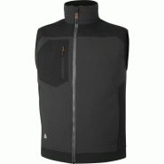 Gilet "softshell" polyester / elasthanne 3 couches laminées - holen Gilet "softshell" polyester / elasthanne 3 couches laminées - holen