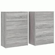 Helloshop26 - Buffet bahut commode armoire meuble de rangement organisateur cuisine salle de séjour salons lot de 2 sonoma 60 x 31 x 02_0036961 - 300 Helloshop26 - Buffet bahut commode armoire meuble de rangement organisateur cuisine salle de séjour salons lot de 2 sonoma 60 x 31 x 02_0036961 - 300