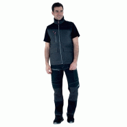 Lafont - Bodywarmer de travail mixte sans manches HAMMER Gris Foncé / Noir Taille 3XL - XXXL gris 3609705677721