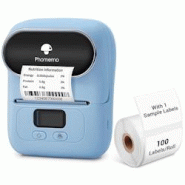 Mini Imprimante Bluetooth Portable Sans Encre Pour Étiquettes Rapides Et Faciles Bleu YONIS - bleu 3615616969091 Mini Imprimante Bluetooth Portable Sans Encre Pour Étiquettes Rapides Et Faciles Bleu YONIS - bleu 3615616969091
