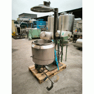 Réacteur cedisa 120 litres avec double enveloppe - référence                        :                         c13443