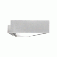 ROSSINI ILLUMINAZIONE Tofu Applique Led Double Émission 20W 4000K Cri90 Dali Gris - Applique Dimmable En Aluminium - Groupe Rossini - gris 8015421597