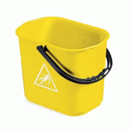 Seau 16 lt jaune sans essoreur pour Master Lux