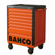 Servante &quot;storage HUB&quot; E77 26&quot; avec 8 tiroirs, orange, 693 mm x 510 mm x 965 mm - 1477K8