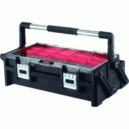 Boîte à outils Keter 17185073 - 2 étages en PVC avec compartiments amovibles Boîte à outils Keter 17185073 - 2 étages en PVC avec compartiments amovibles
