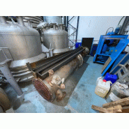 Échangeur tubulaire inox 60 m2 d'occasion - référence : c6290