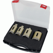 Couronne diamantée longueur 70 mm 4 pièces approprié p. Carrel./granite/marbre M14 PROMAT Couronne diamantée longueur 70 mm 4 pièces approprié p. Carrel./granite/marbre M14 PROMAT
